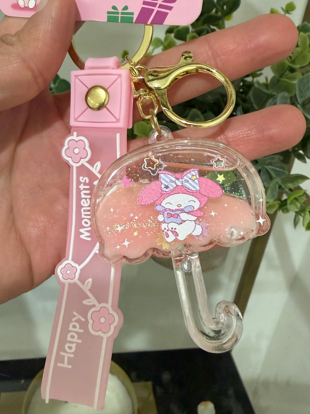 Sanrio My Melody liquid shaker keychain - Picture 3 of 7